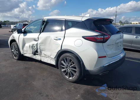 2021 Nissan Murano Sv Fwd from USA, damaged, VIN 5N1AZ2BJ9MC130399